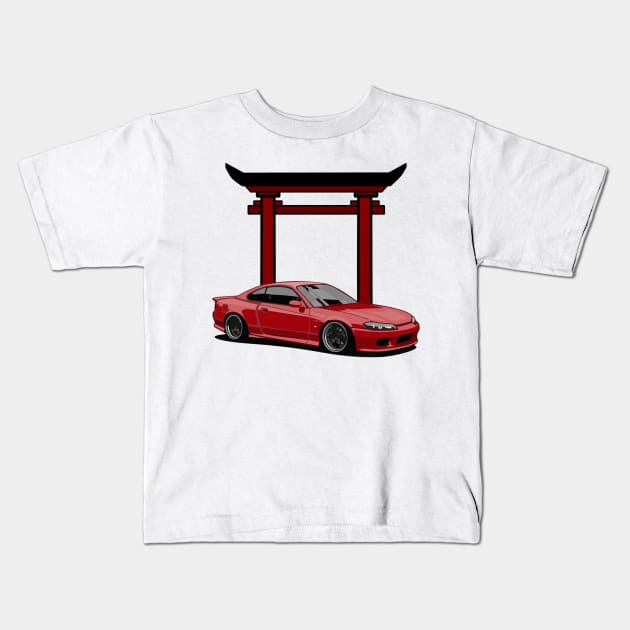 toyota mr2 Kids T-Shirt by artoriaa